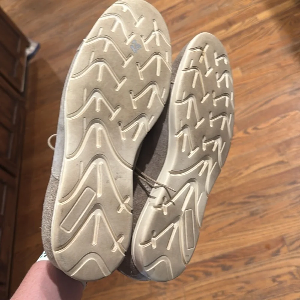 Alan Payne gray suede men’s Oxford shoes size 12